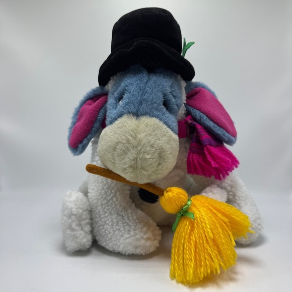 Disney Other - Disney Eeyore Snowman Plush 11" Winnie‎ The Pooh & Friends Christmas Winter